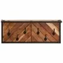 Wall-mounted coat rack with 6 solid mango wood hooks by , Shelves and shelves - Ref: Foro24-376048, Price: 63,03 €, Discount: %