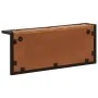 Wall-mounted coat rack with 6 solid mango wood hooks by , Shelves and shelves - Ref: Foro24-376048, Price: 63,03 €, Discount: %