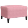 4-piece pink velvet sofa set with cushions by , Sofas - Ref: Foro24-3278364, Price: 777,55 €, Discount: %