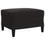 Schwarzes Samt-Sofaset mit 4 Kissenstücken. von , Sofas - Ref: Foro24-3278366, Preis: 690,23 €, Rabatt: %