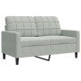 3-piece light gray velvet sofa set with cushions by , Sofas - Ref: Foro24-3278401, Price: 501,82 €, Discount: %