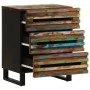 Solid acacia wood bedside table 50x34x62 cm by , Nightstands - Ref: Foro24-377485, Price: 70,72 €, Discount: %