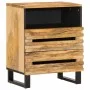 Solid acacia wood bedside table 50x34x62 cm by , Nightstands - Ref: Foro24-377487, Price: 73,97 €, Discount: %