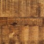 Mueble de TV madera maciza de mango rugosa 100x34x46 cm de , Almacenamiento para CD y DVD - Ref: Foro24-377514, Precio: 74,45...