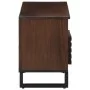 Massives TV-Möbel aus braunem Mangoholz, 100x34x46 cm. von , CD- und DVD-Speicher - Ref: Foro24-377516, Preis: 74,02 €, Rabat...