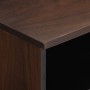 Massives TV-Möbel aus braunem Mangoholz, 100x34x46 cm. von , CD- und DVD-Speicher - Ref: Foro24-377516, Preis: 74,69 €, Rabat...