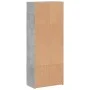 Wooden filing cabinet in gray concrete engineering, 60x32x153 cm. by , Filing cabinets - Ref: Foro24-3276647, Price: 132,64 €...