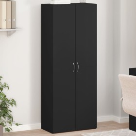 Ingenieurholz-Schrank in Schwarz 60x32x153 cm von , Aktenschränke - Ref: Foro24-3276645, Preis: 135,51 €, Rabatt: %
