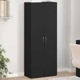 Ingenieurholz-Schrank in Schwarz 60x32x153 cm von , Aktenschränke - Ref: Foro24-3276645, Preis: 133,38 €, Rabatt: %