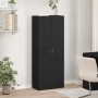 Armario archivador madera de ingeniería negro 60x32x153 cm de , Armarios archivadores - Ref: Foro24-3276645, Precio: 139,33 €