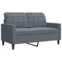 3-piece dark gray velvet sofa set with cushions by , Sofas - Ref: Foro24-3278372, Price: 609,33 €, Discount: %
