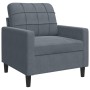 3-piece dark gray velvet sofa set with cushions by , Sofas - Ref: Foro24-3278372, Price: 617,87 €, Discount: %