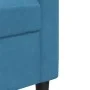 Sofagarnitur mit 3-teiligen blauen Samtkissen von , Sofas - Ref: Foro24-3278460, Preis: 792,28 €, Rabatt: %