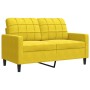 Set of sofas with 4 pieces of yellow velvet cushions by , Sofas - Ref: Foro24-3278387, Price: 728,18 €, Discount: %