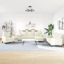 4-piece cream velvet sofa set with cushions by , Sofas - Ref: Foro24-3278469, Price: 793,17 €, Discount: %