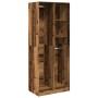 Ingenieurholzschrank in gealtertem Holz 80x50x200 cm von , Kleiderschränke - Ref: Foro24-3307763, Preis: 183,96 €, Rabatt: %