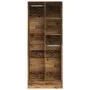Ingenieurholzschrank in gealtertem Holz 80x50x200 cm von , Kleiderschränke - Ref: Foro24-3307763, Preis: 180,80 €, Rabatt: %