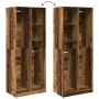 Ingenieurholzschrank in gealtertem Holz 80x50x200 cm von , Kleiderschränke - Ref: Foro24-3307763, Preis: 180,80 €, Rabatt: %