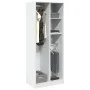 Armario de madera de ingeniería blanco 80x50x200 cm de , Armarios roperos - Ref: Foro24-3307756, Precio: 147,16 €, Descuento: %