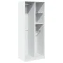 Armario de madera de ingeniería blanco 80x50x200 cm de , Armarios roperos - Ref: Foro24-3307756, Precio: 147,16 €, Descuento: %