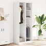 Weißer Schrank aus Holzwerkstoff 80x50x200 cm von , Kleiderschränke - Ref: Foro24-3307756, Preis: 149,54 €, Rabatt: %