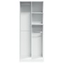 Weißer Schrank aus Holzwerkstoff 80x50x200 cm von , Kleiderschränke - Ref: Foro24-3307756, Preis: 149,54 €, Rabatt: %
