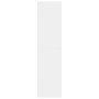 Weißer Schrank aus Holzwerkstoff 80x50x200 cm von , Kleiderschränke - Ref: Foro24-3307756, Preis: 149,54 €, Rabatt: %