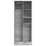 Ingenieurholzschrank in Sonoma-Grau 80x50x200 cm von , Kleiderschränke - Ref: Foro24-3307761, Preis: 146,89 €, Rabatt: %