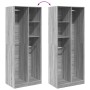 Ingenieurholzschrank in Sonoma-Grau 80x50x200 cm von , Kleiderschränke - Ref: Foro24-3307761, Preis: 146,89 €, Rabatt: %