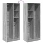 Ingenieurholzschrank in Sonoma-Grau 80x50x200 cm von , Kleiderschränke - Ref: Foro24-3307761, Preis: 146,89 €, Rabatt: %