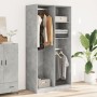 Grau-betonfarbener Sperrholzschrank 100x50x200 cm von , Kleiderschränke - Ref: Foro24-3307768, Preis: 165,33 €, Rabatt: %