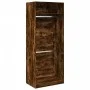 Engineered wood wardrobe in smoked oak color, 80x50x200 cm by , Wardrobes - Ref: Foro24-3307796, Price: 143,54 €, Discount: %
