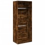 Ingenieurholzschrank in rauchiger Eiche, 80x50x200 cm. von , Kleiderschränke - Ref: Foro24-3307796, Preis: 145,88 €, Rabatt: %
