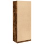Ingenieurholzschrank in rauchiger Eiche, 80x50x200 cm. von , Kleiderschränke - Ref: Foro24-3307796, Preis: 145,88 €, Rabatt: %