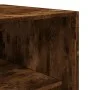Engineered wood wardrobe in smoked oak color, 80x50x200 cm by , Wardrobes - Ref: Foro24-3307796, Price: 143,54 €, Discount: %