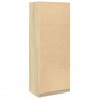 Armario de madera de ingeniería roble Sonoma 80x50x200 cm
