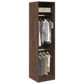 Ingenieurholzschrank in Eichenbraun 50x50x200 cm von , Kleiderschränke - Ref: Foro24-3307789, Preis: 109,41 €, Rabatt: %