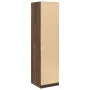 Armario de madera de ingeniería marrón roble 50x50x200 cm de , Armarios roperos - Ref: Foro24-3307789, Precio: 116,01 €, Desc...