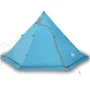 Waterproof blue tipi tent for 5 people by , tents - Ref: Foro24-4009408, Price: 79,93 €, Discount: %