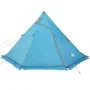 Waterproof blue tipi tent for 5 people by , tents - Ref: Foro24-4009408, Price: 79,93 €, Discount: %