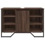 Armario lavabo baño madera ingeniería marrón roble 91x35x60 cm de , Muebles de baño - Ref: Foro24-848668, Precio: 82,69 €, De...
