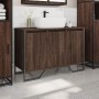 Waschbeckenunterschrank aus braunem Eichenholz, 91x35x60 cm. von , Badezimmermöbel - Ref: Foro24-848663, Preis: 87,80 €, Raba...