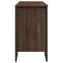 Armario lavabo baño madera ingeniería marrón roble 91x35x60 cm de , Muebles de baño - Ref: Foro24-848663, Precio: 87,80 €, De...