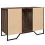 Bathroom vanity cabinet in brown oak wood, engineered, 91x35x60 cm. by , Bathroom furniture - Ref: Foro24-848663, Price: 86,3...