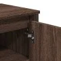 Bathroom vanity cabinet in brown oak wood, engineered, 91x35x60 cm. by , Bathroom furniture - Ref: Foro24-848663, Price: 86,3...
