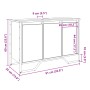 Armario lavabo baño madera ingeniería marrón roble 91x35x60 cm de , Muebles de baño - Ref: Foro24-848663, Precio: 87,80 €, De...