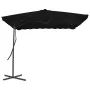 Gartenschirm mit schwarzem Stahlmast 250x250x230cm von vidaXL, Sonnenschirme - Ref: Foro24-312516, Preis: 113,27 €, Rabatt: %