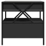 Coffee table with Infinity LED black 50x50x51 cm by , Coffee table - Ref: Foro24-847712, Price: 90,23 €, Discount: %