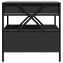 Coffee table with Infinity LED black 50x50x51 cm by , Coffee table - Ref: Foro24-847712, Price: 89,20 €, Discount: %