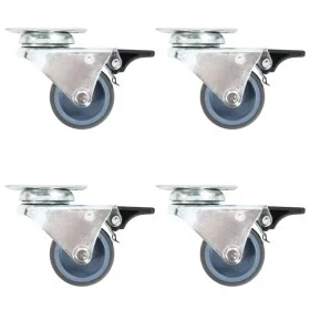Double swivel wheels 8 units 50 mm by , Material handling - Ref: Foro24-277926, Price: 29,38 €, Discount: %